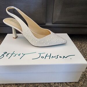 Betsey Johnson Embellished Heels